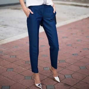 NWOT Express Blue & Black Columnist Dress Pants